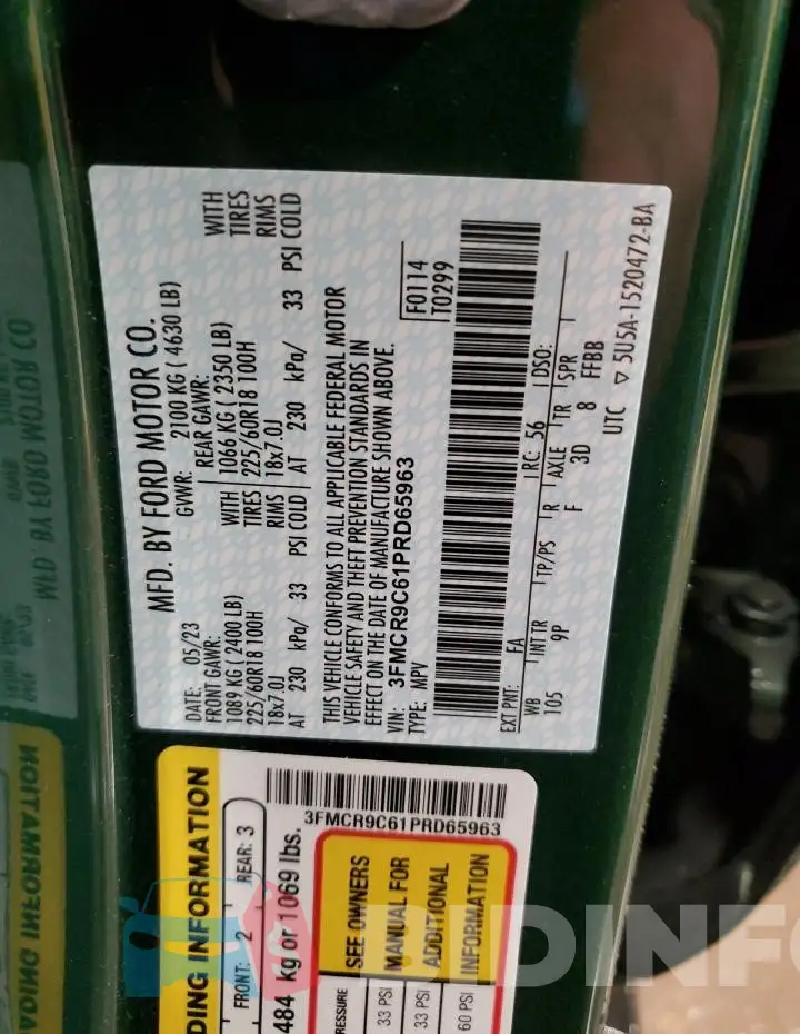 3FMCR9C61PRD65963 Photo# 13