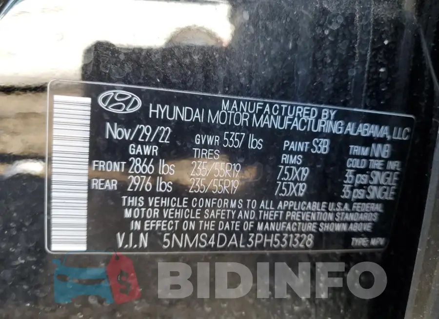 5NMS4DAL3PH531328 Photo# 13