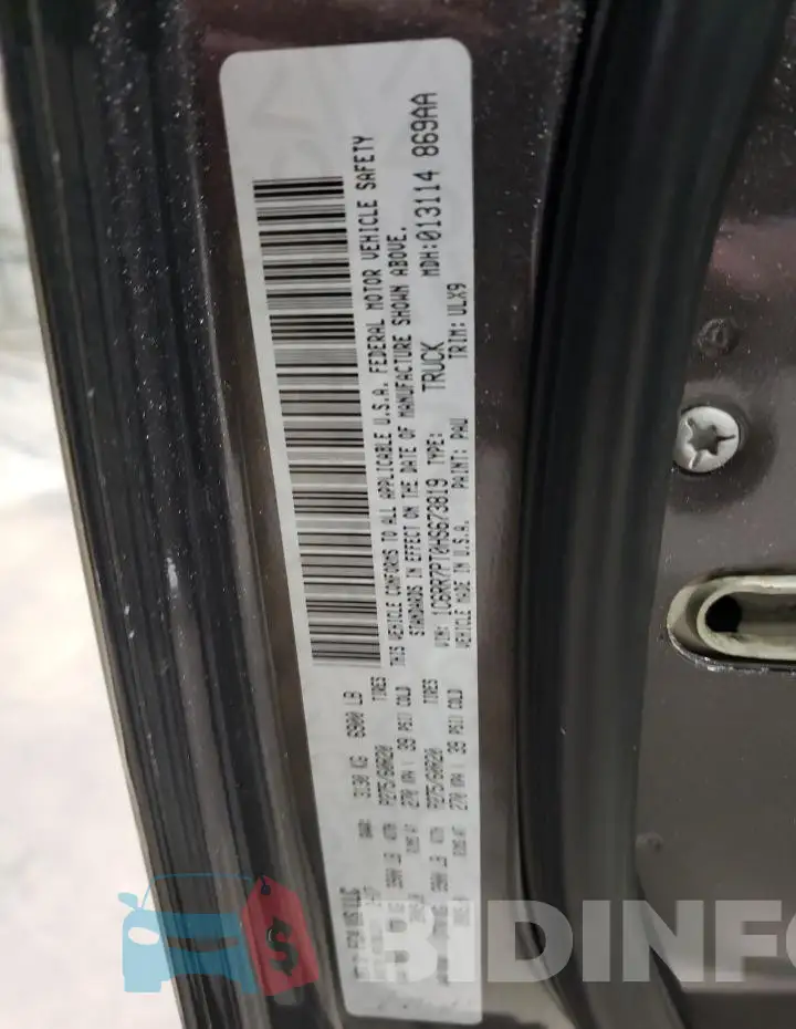 1C6RR7PT0HS673819 Photo# 13