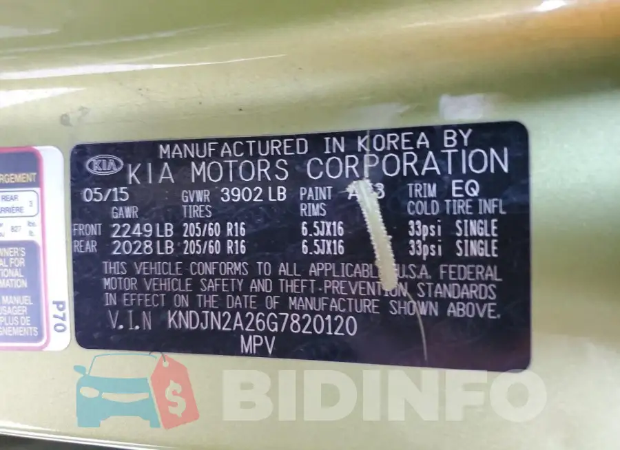 KNDJN2A26G7820120 Photo# 12