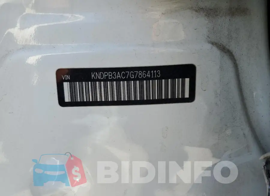 KNDPB3AC7G7864113 Photo# 12