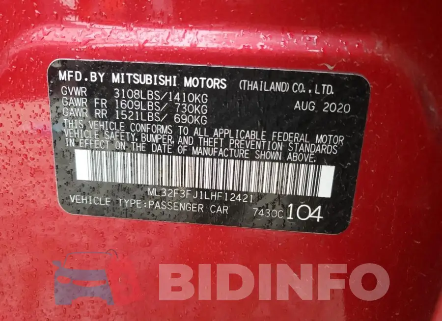 ML32F3FJ1LHF12421 Photo# 12