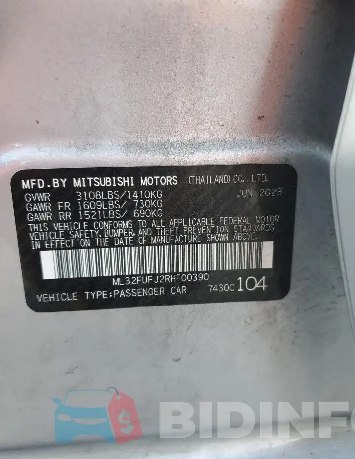 ML32FUFJ2RHF00390 Photo# 13