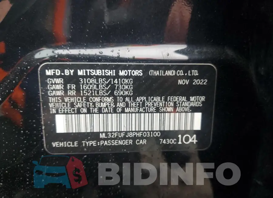 ML32FUFJ8PHF03100 Photo# 12