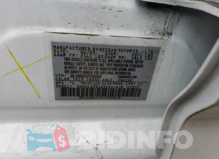 3N1AB8CV4PY304049 Photo# 12