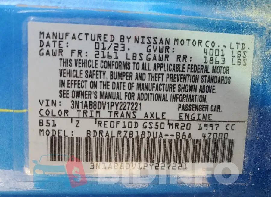 3N1AB8DV1PY227221 Photo# 12