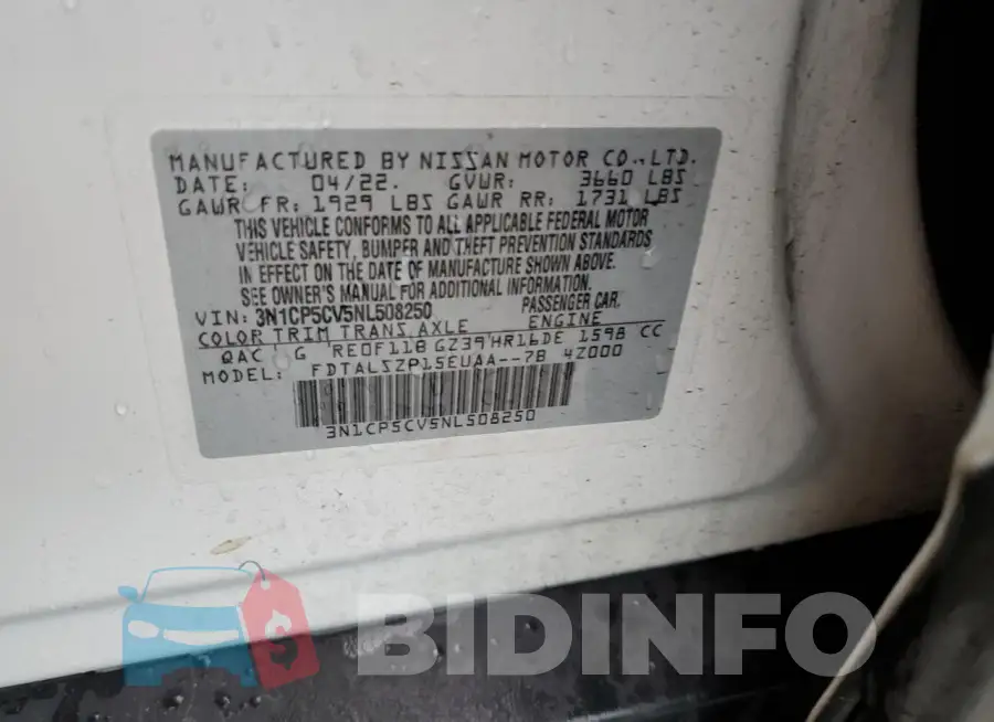 3N1CP5CV5NL508250 Photo# 13