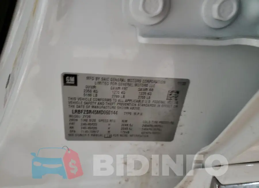 LRBFZSR45MD060144 Photo# 12