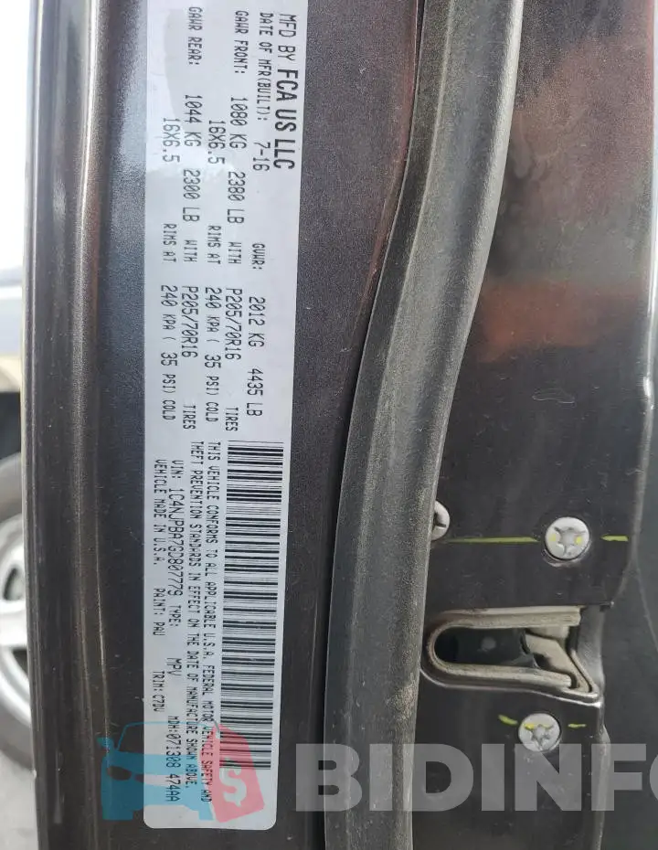 1C4NJPBA7GD807779 Photo# 13