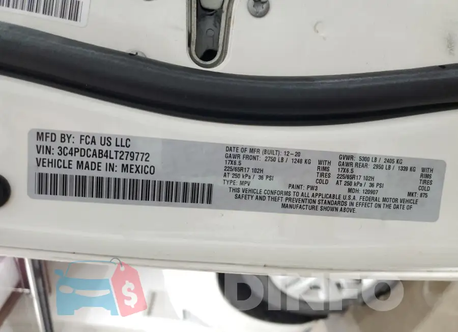 3C4PDCAB4LT279772 Photo# 13