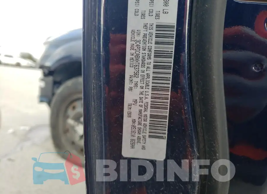 3C4PDCABXHT637562 Photo# 12