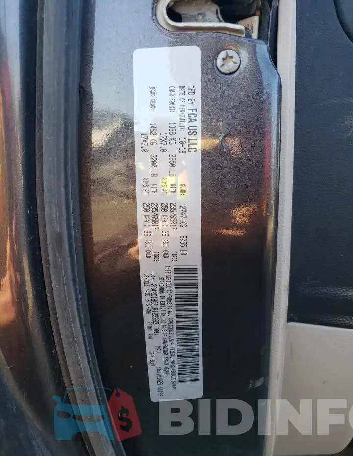 2C4RC1BG3LR123963 Photo# 13
