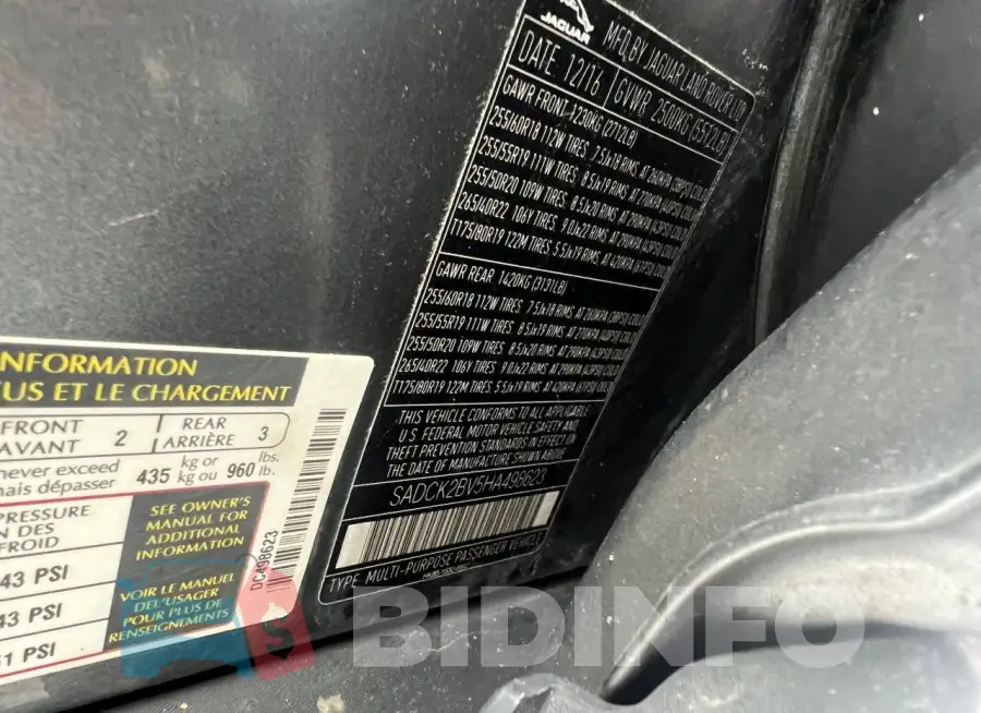SADCK2BV5HA498623 Photo# 10