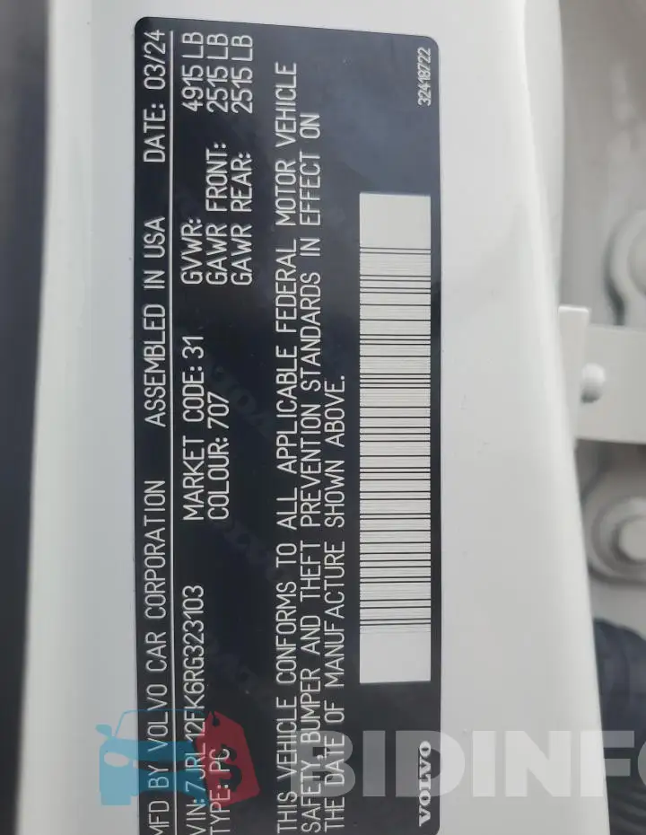 7JRL12FK6RG323103 Photo# 12