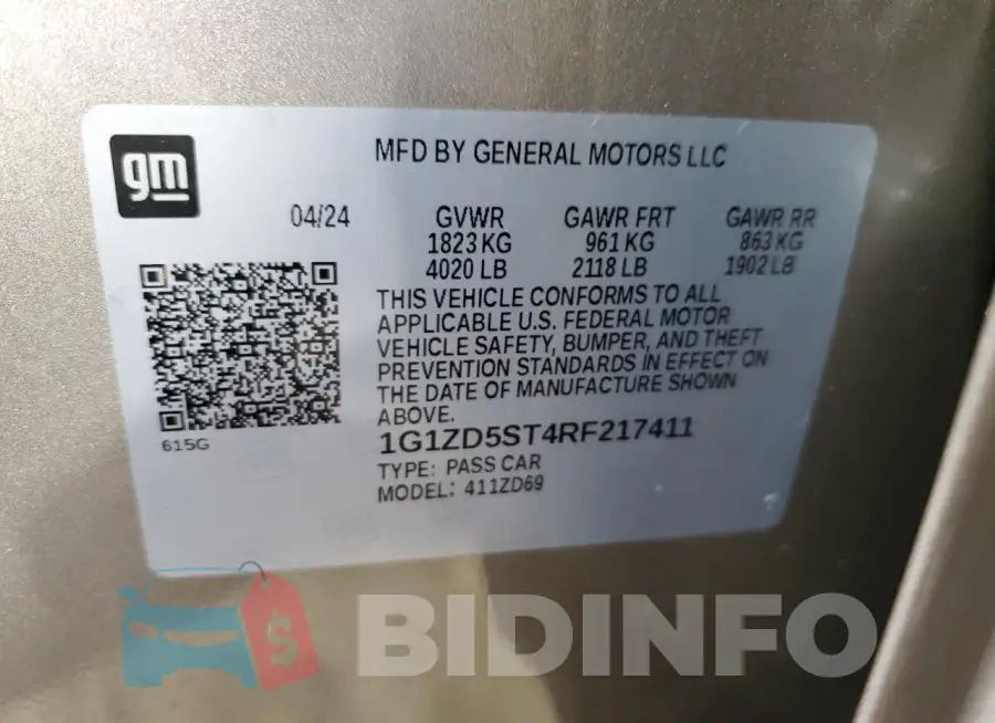 1G1ZD5ST4RF217411 Photo# 12