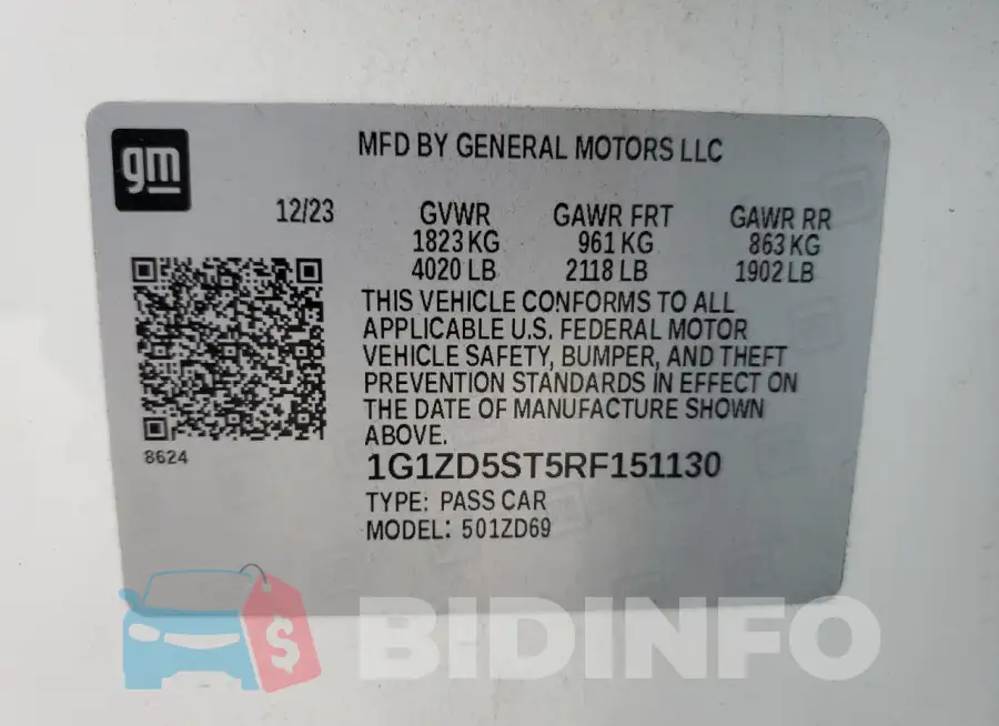 1G1ZD5ST5RF151130 Photo# 13