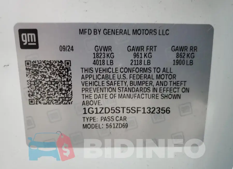 1G1ZD5ST5SF132356 Photo# 13