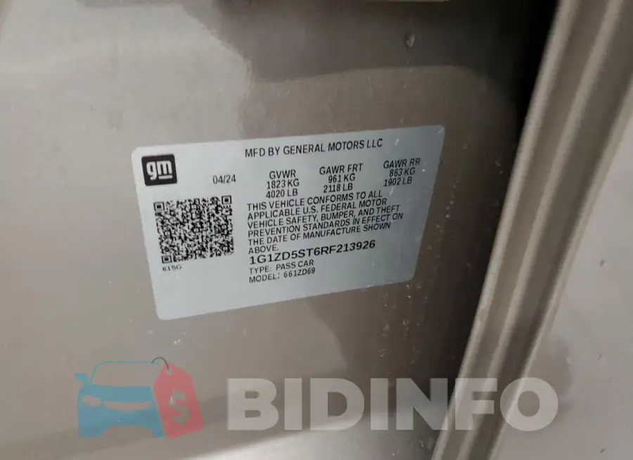 1G1ZD5ST6RF213926 Photo# 12