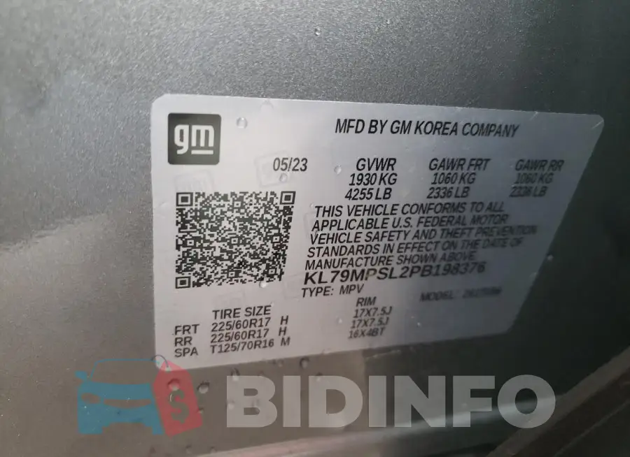 KL79MPSL2PB198376 Photo# 14