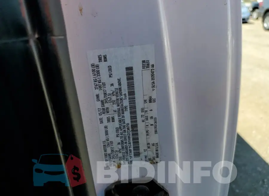 1FTMF1C81HKD73670 Photo# 13