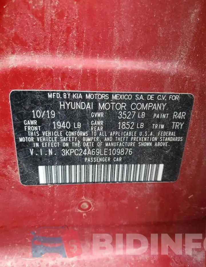 3KPC24A69LE109876 Photo# 13