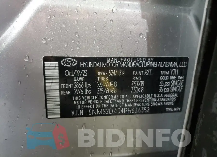 5NMS2DAJ4PH636352 Photo# 14