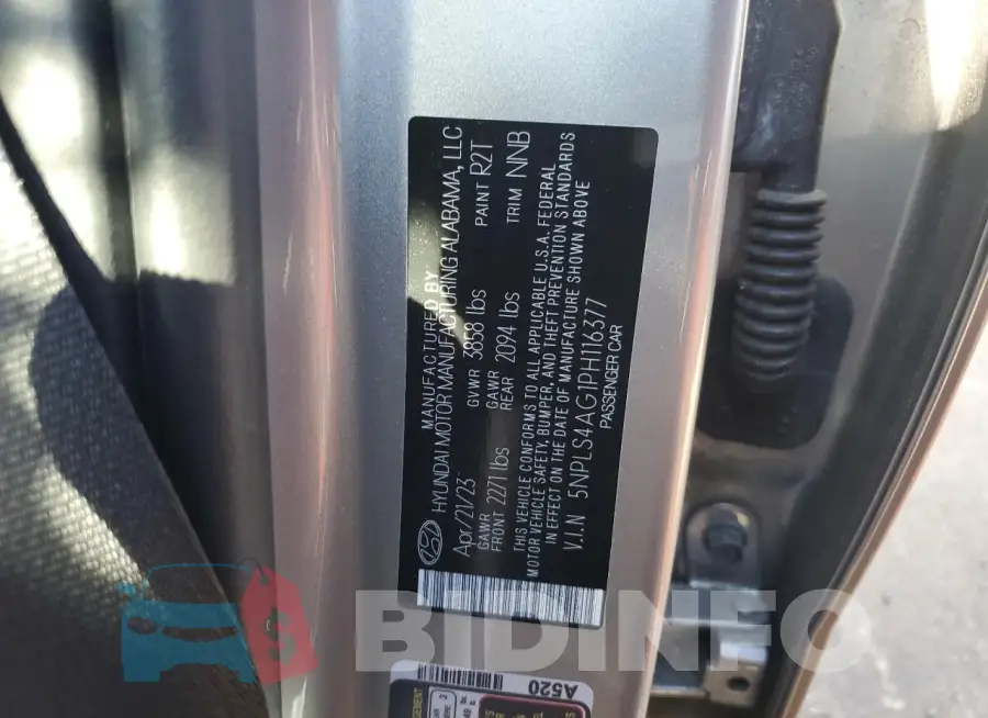 5NPLS4AG1PH116377 Photo# 12