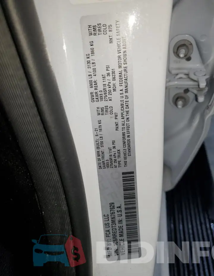 1C6RREDT3MN767629 Photo# 12