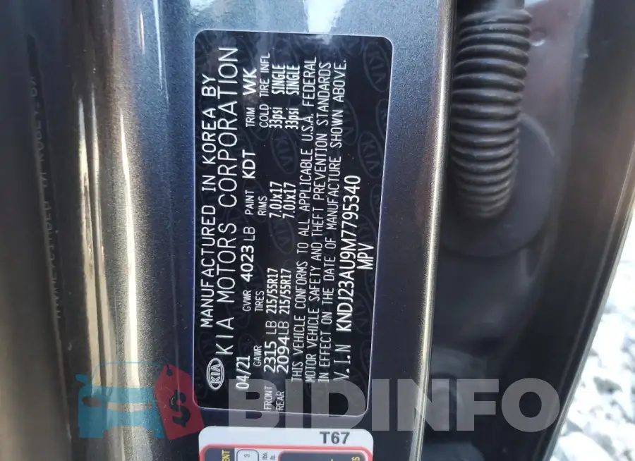 KNDJ23AU9M7795340 Photo# 13