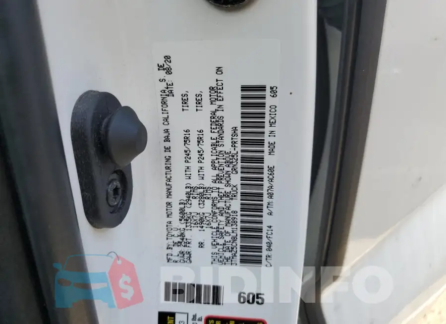 3TMAZ5CN8LM138918 Photo# 13