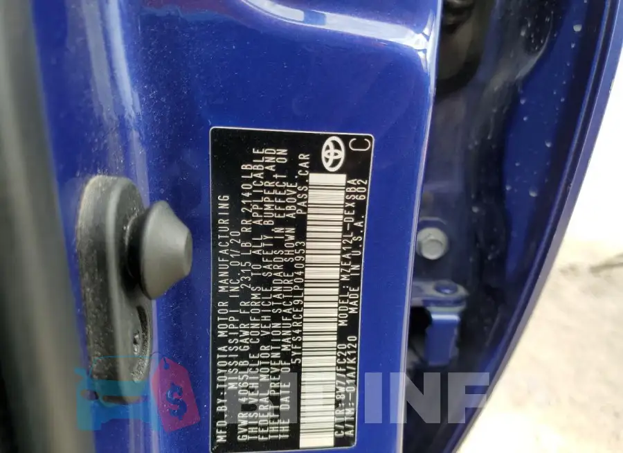 5YFS4RCE9LP040953 Photo# 12