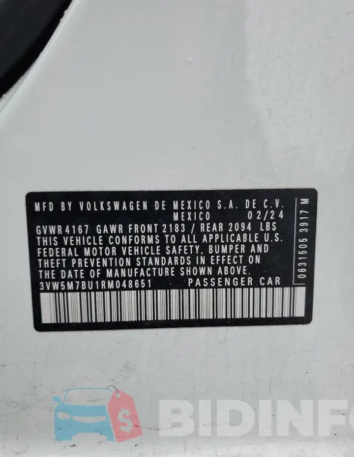 3VW5M7BU1RM048651 Photo# 13
