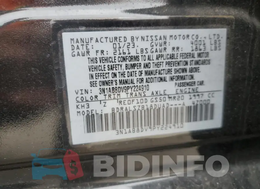 3N1AB8DV9PY224910 Photo# 12