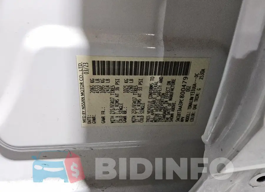 5N1BT3AA3PC800479 Photo# 14