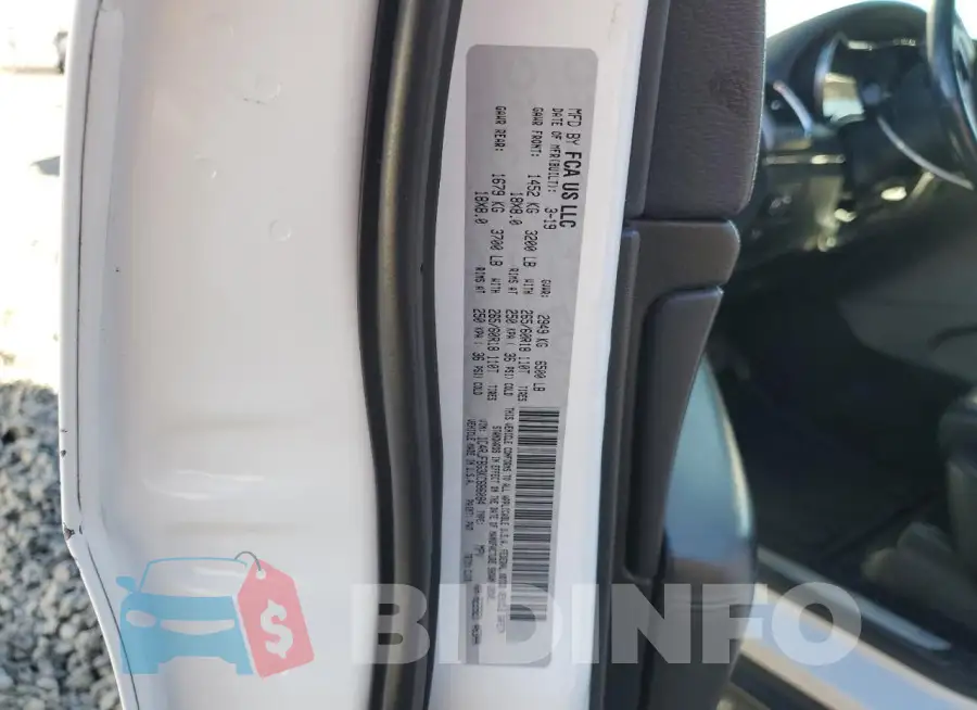 1C4RJFBG3KC686084 Photo# 12