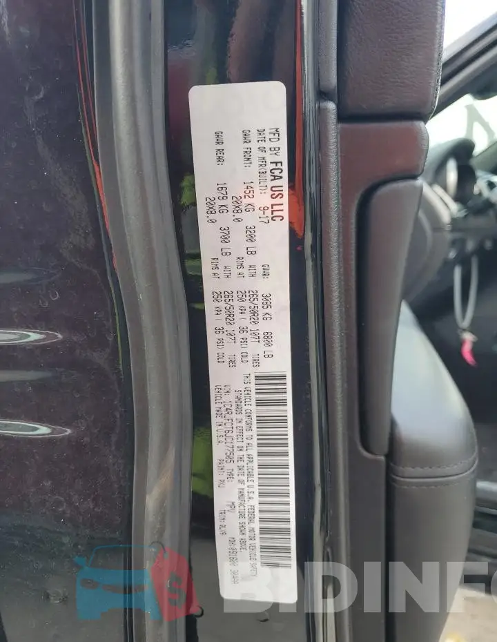 1C4RJFCT6JC177505 Photo# 13