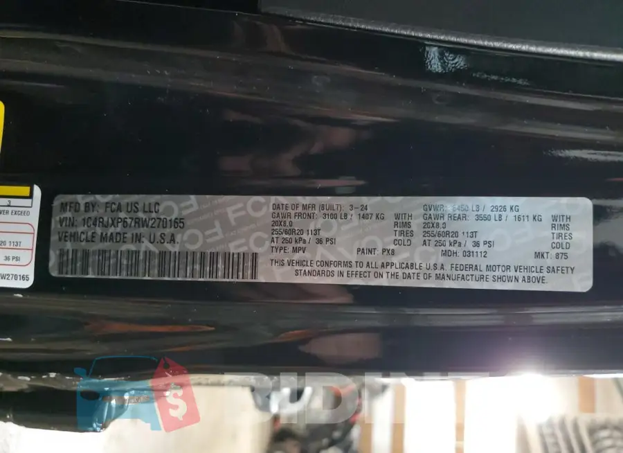 1C4RJXP67RW270165 Photo# 12