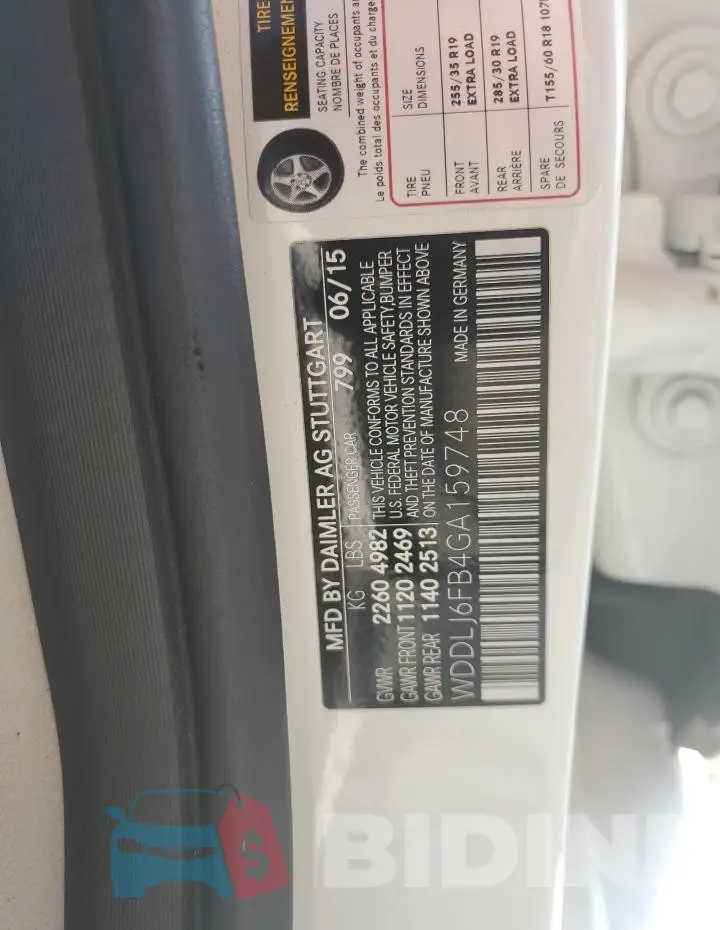 WDDLJ6FB4GA159748 Photo# 12