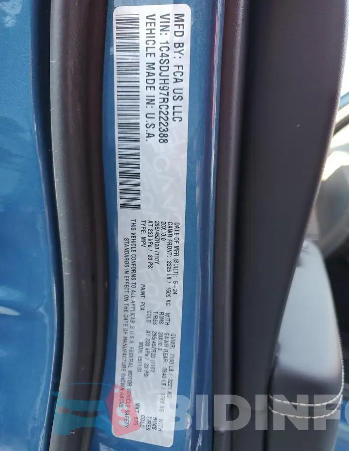 1C4SDJH97RC222388 Photo# 13