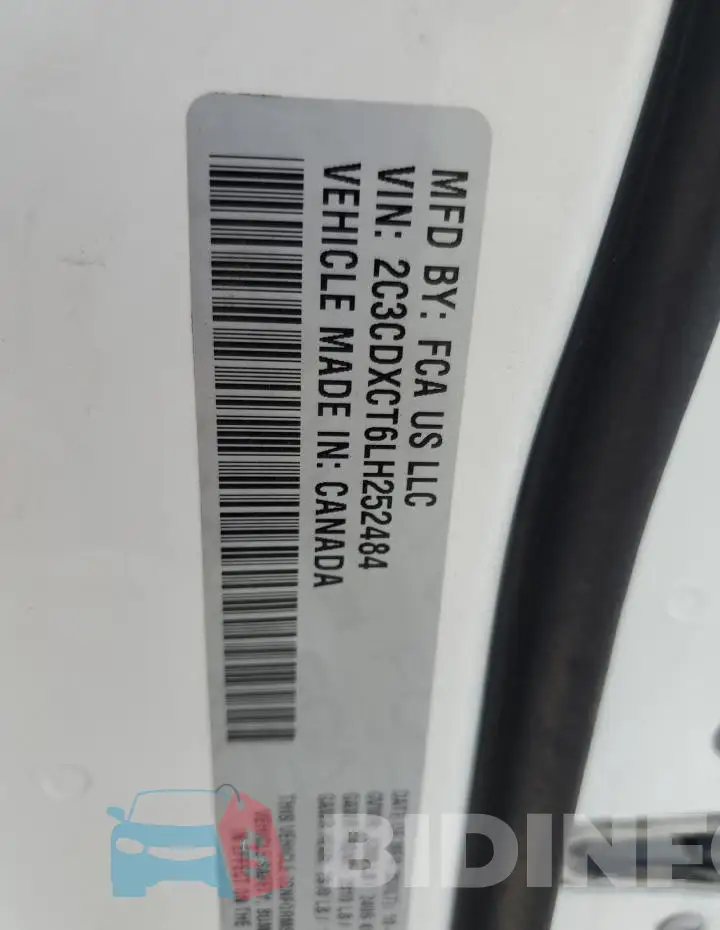 2C3CDXCT6LH252484 Photo# 12