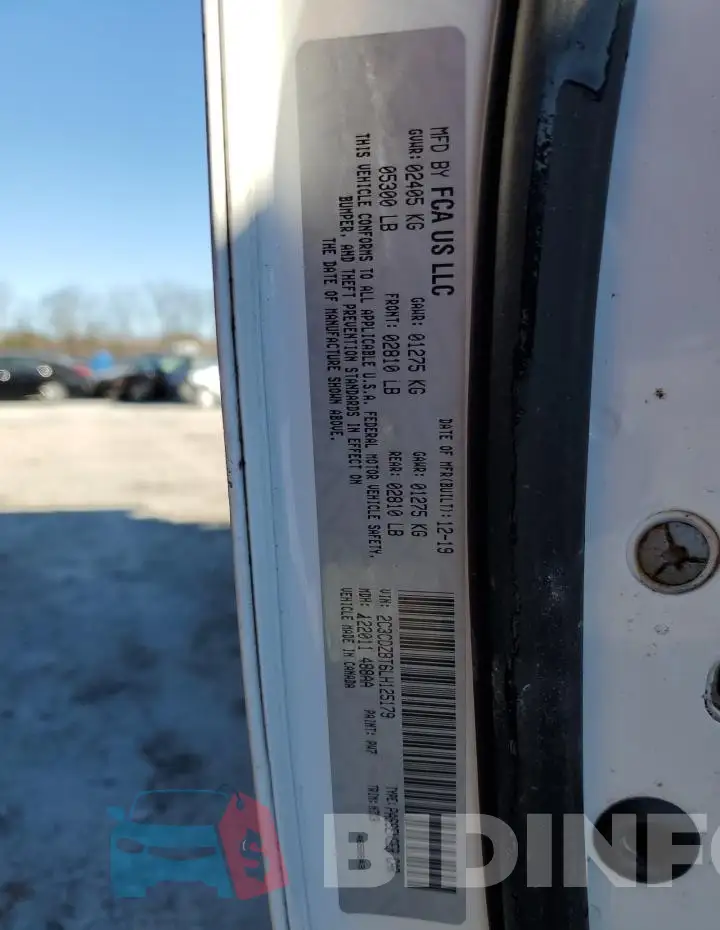 2C3CDZBT6LH125179 Photo# 13