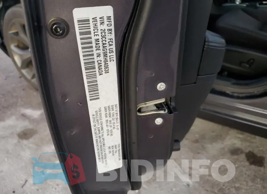 2C3CCAAG9MH640638 Photo# 12
