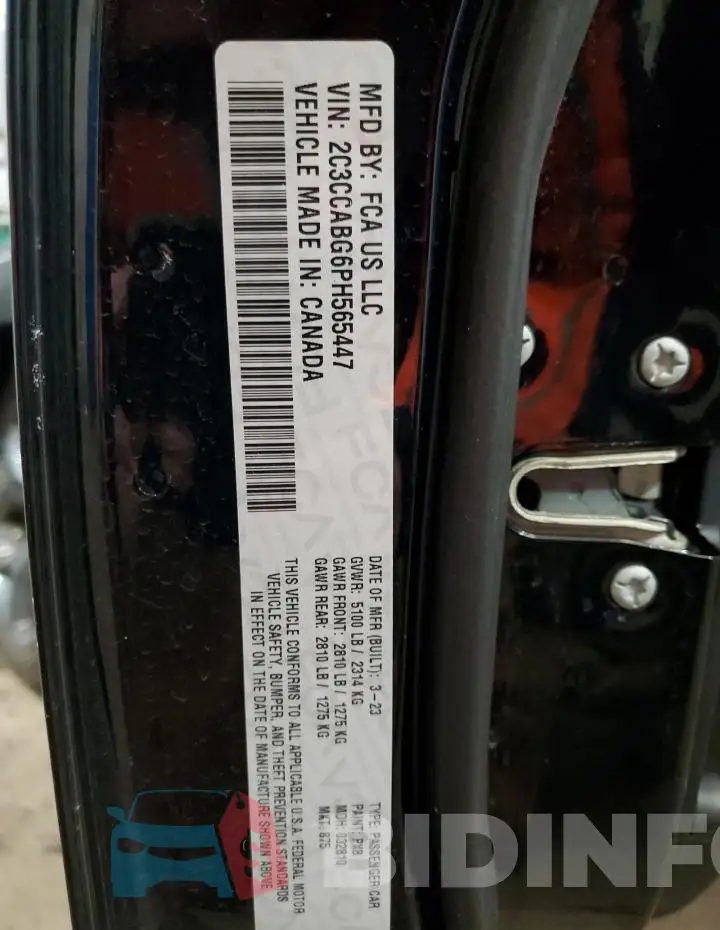2C3CCABG6PH565447 Photo# 13