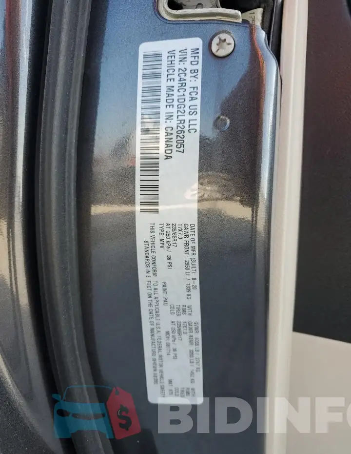 2C4RC1DG2LR262057 Photo# 13
