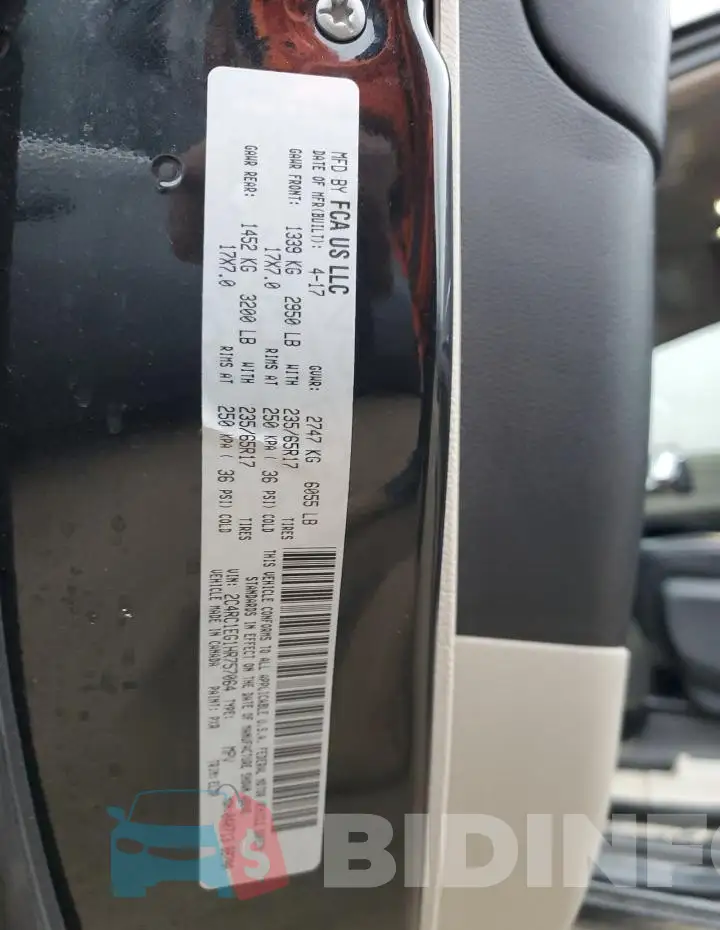 2C4RC1EG1HR757064 Photo# 13