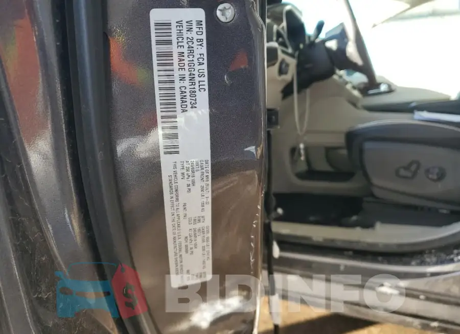 2C4RC1GG4NR180734 Photo# 14