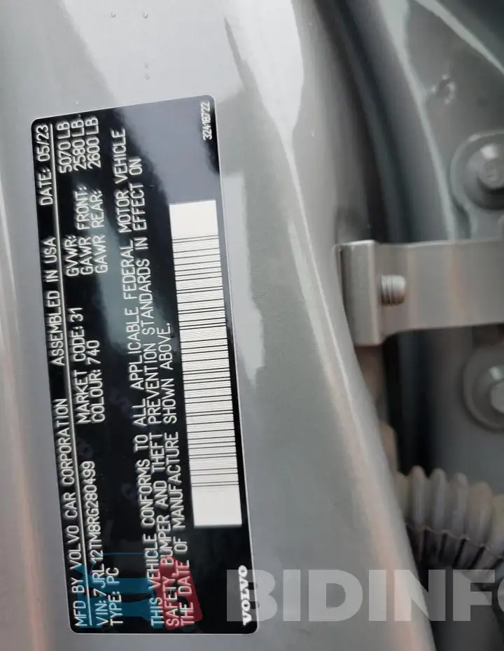 7JRL12TM8RG280499 Photo# 12