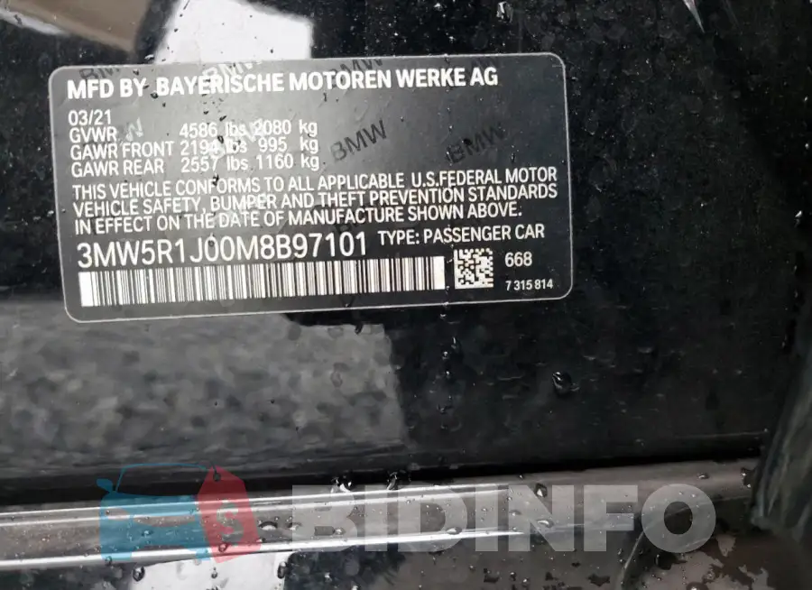 3MW5R1J00M8B97101 Photo# 12