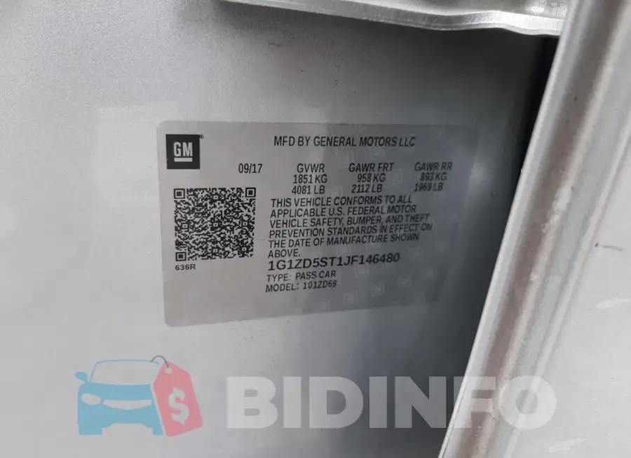 1G1ZD5ST1JF146480 Photo# 12