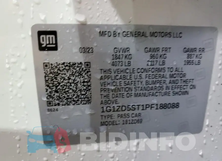 1G1ZD5ST1PF188088 Photo# 13